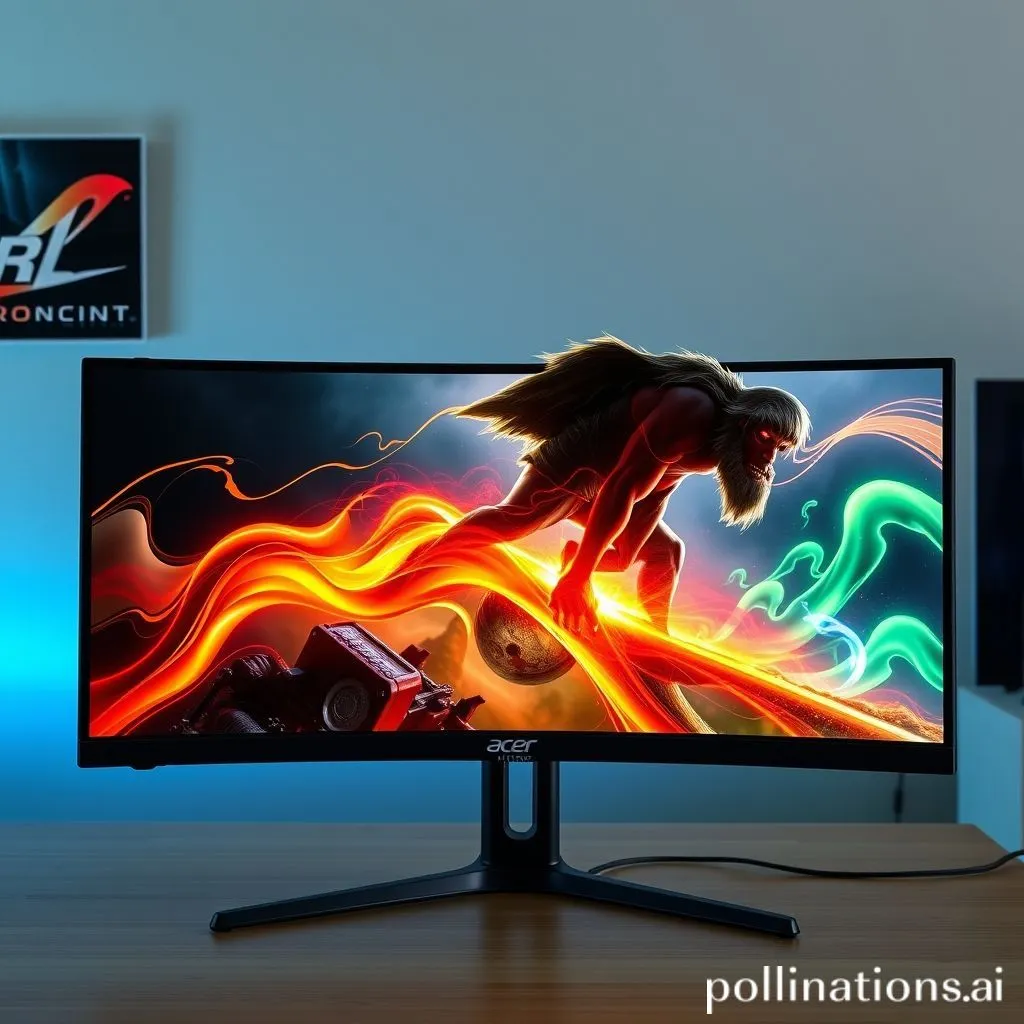 Acer Nitro XV340CK ultrawide gaming monitor