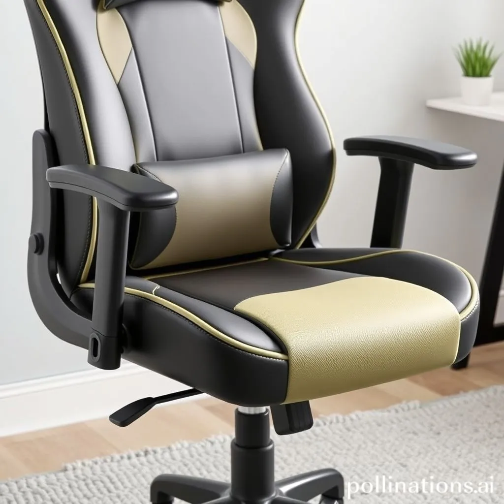 BestOffice PC Gaming Chair with multiple adjustment levers