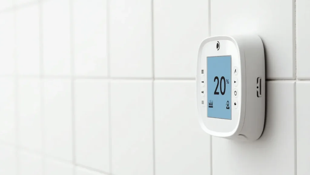 Emerson Sensi Touch Wi-Fi Smart Thermostat for easy DIY installation