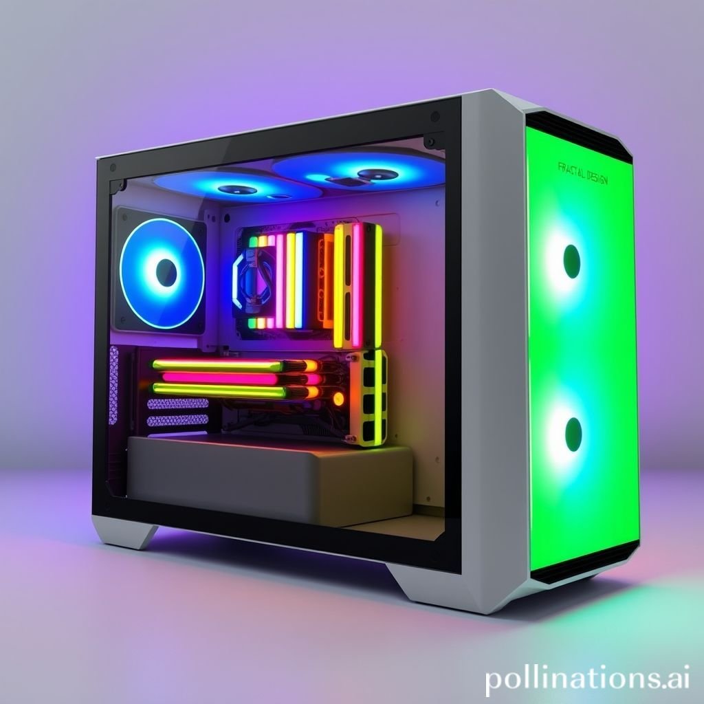 Fractal Design Pop Air PC case with pop of color