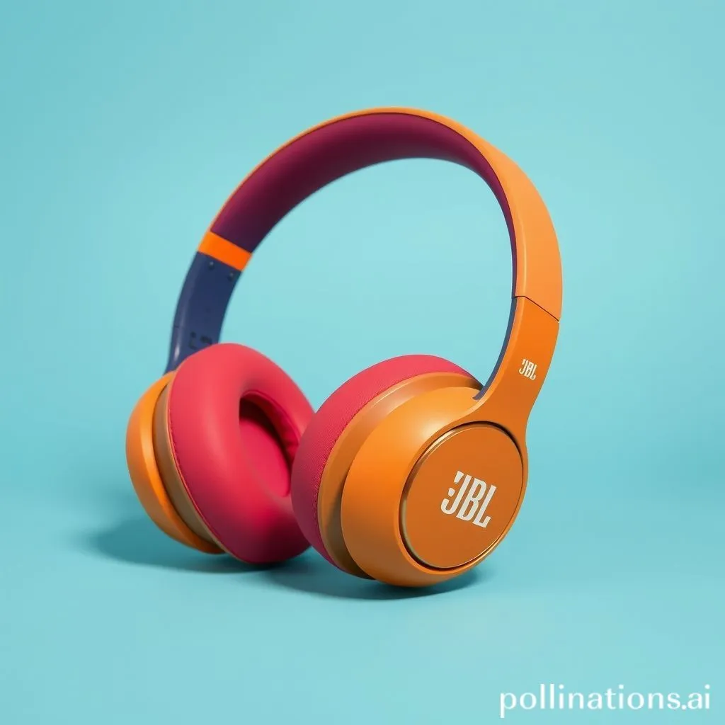 JBL Tune 760NC noise-cancelling headphones in a vibrant color
