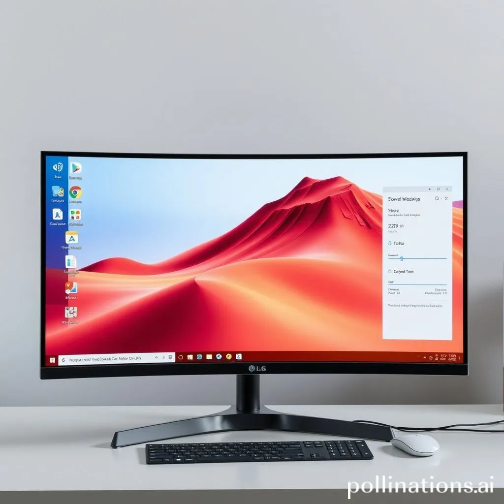 LG 29WP60G-B ultrawide monitor displaying productivity apps