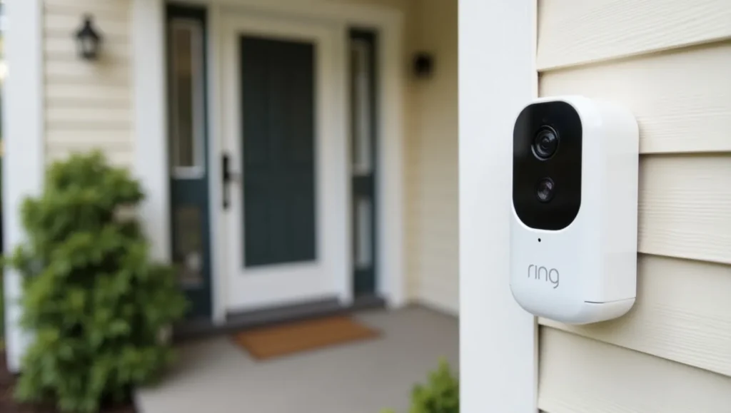 Ring Stick Up Cam Battery for versatile indoor and outdoor smart home security