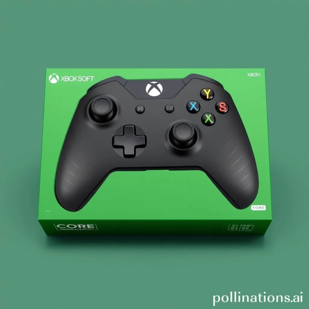 Microsoft Xbox Core Wireless Controller in black