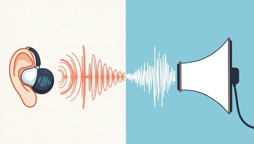 Diagram showing Active Noise Cancellation (ANC) vs. Noise Masking for sleep